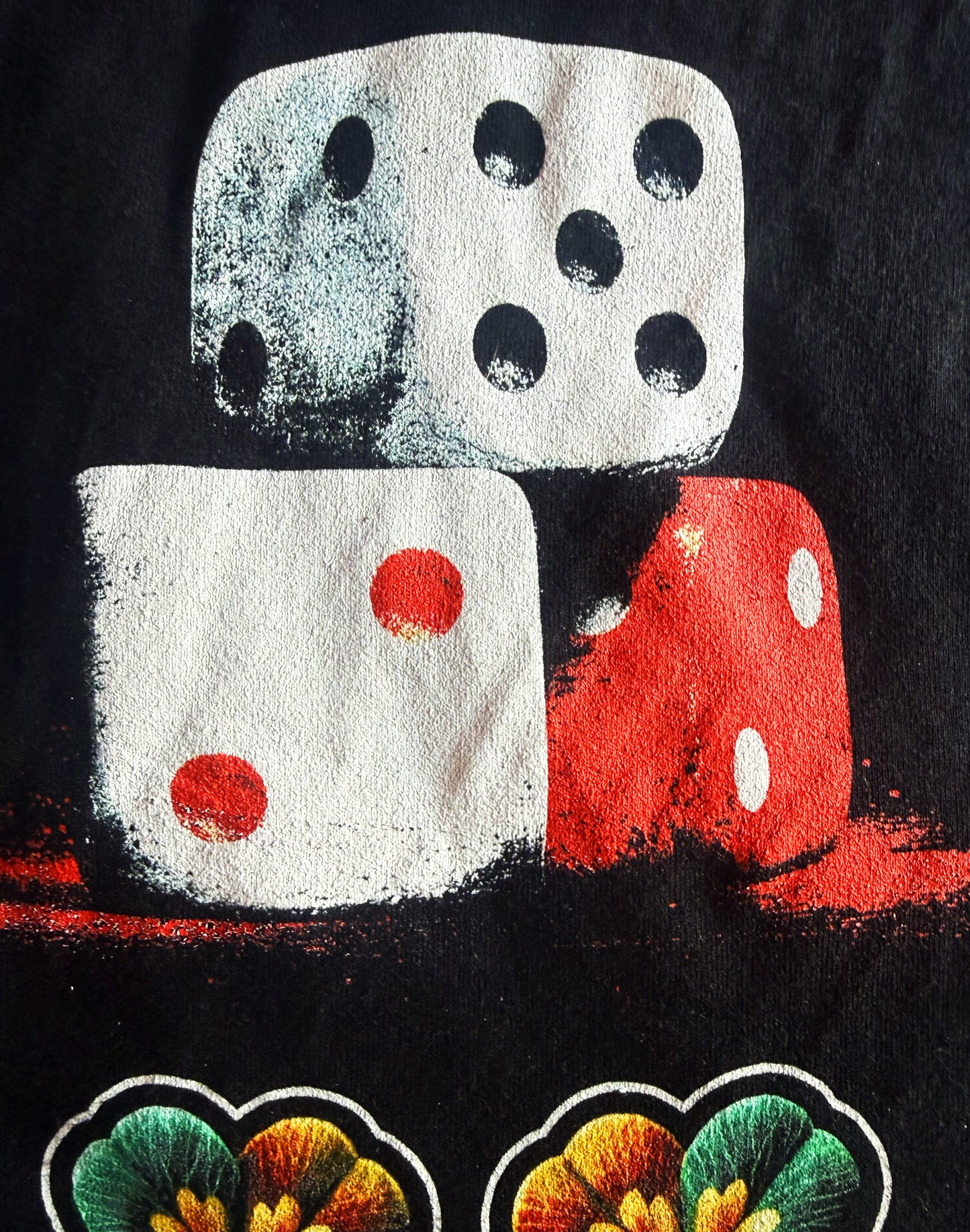 Black Unisex Premium Heavyweight Back-Design Tee "What Are You Going to Roll With?" by Designer and Artist Lucas Gillon