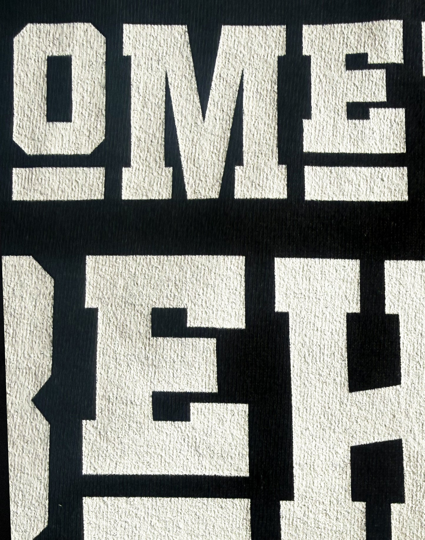 Black Unisex Premium Original Heavyweight Back-Design Tee "The Joke" by Designer and Artist Lucas Gillon