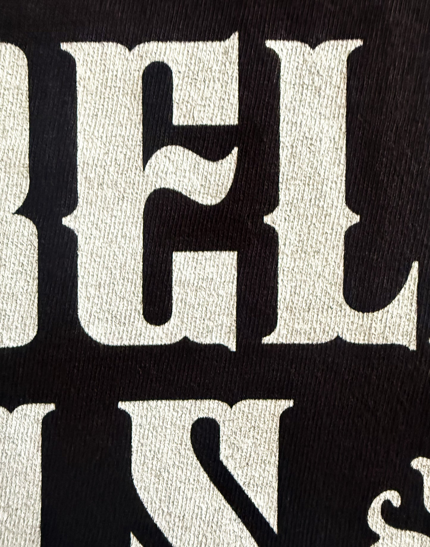Black Unisex Premium Heavyweight Back-Design Tee "The Bell Tolls" by Designer and Artist Lucas Gillon