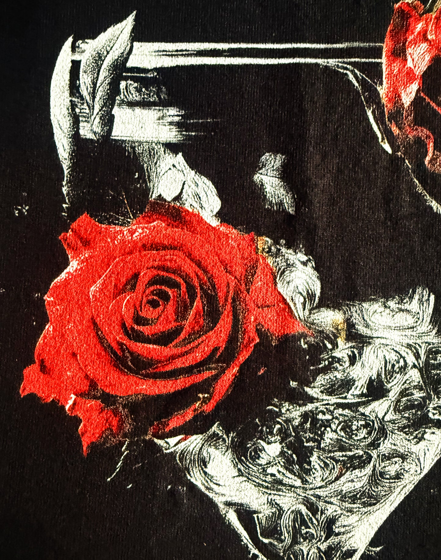 to finish - Black Unisex Premium Heavyweight Back-Design Tee "Value Every Second" by Designer and Artist Lucas Gillon