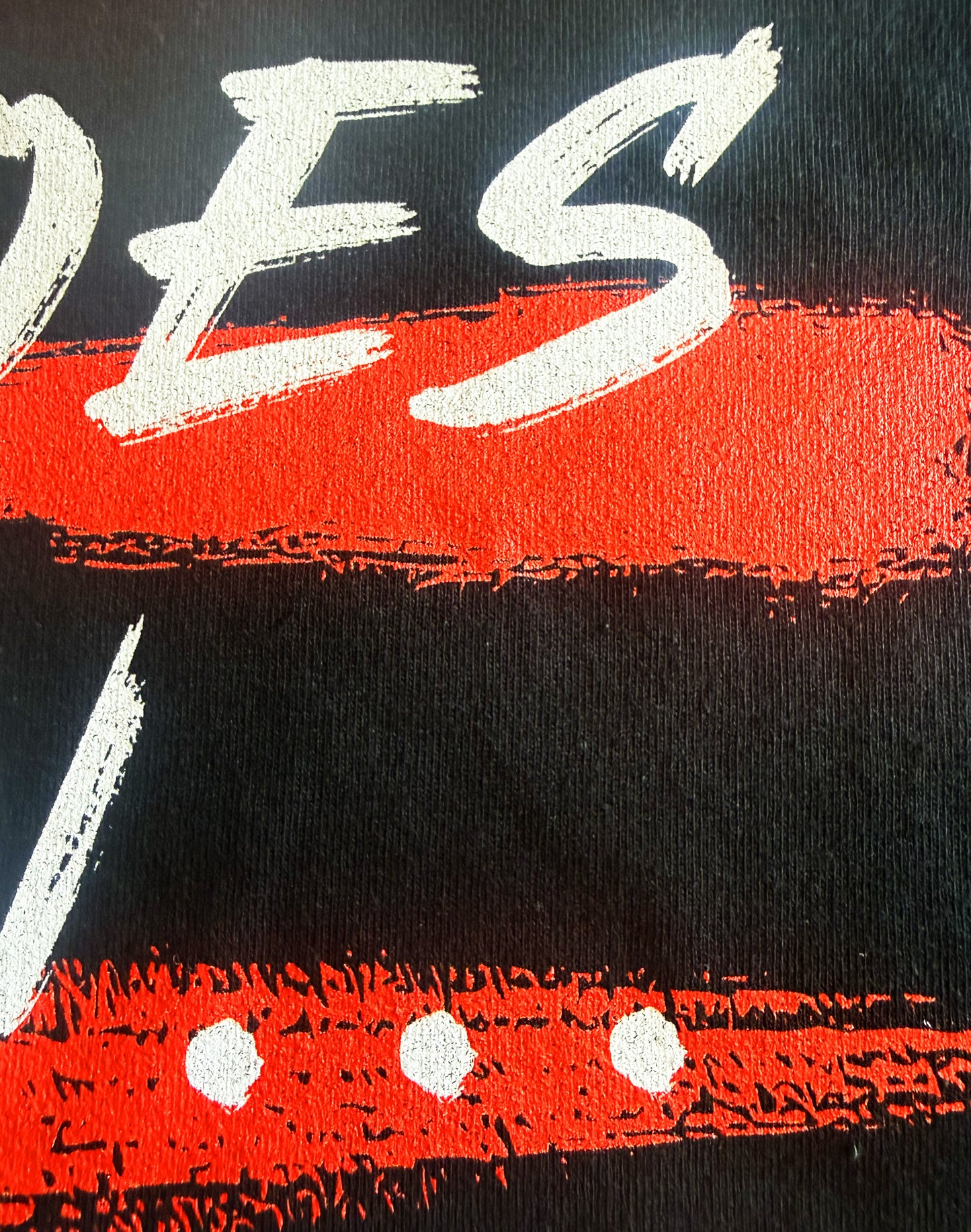 Black Unisex Premium Heavyweight Back-Design Tee "It Goes On" by Designer and Artist Lucas Gillon
