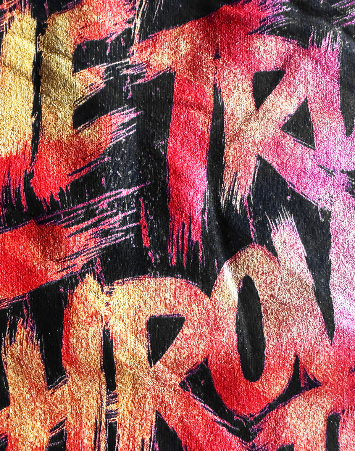 fIX UP COLOUR ON DISPLAYS - Black Unisex Premium Heavyweight Back-Design Tee "Truth Through Lies" by Designer and Artist Lucas Gillon