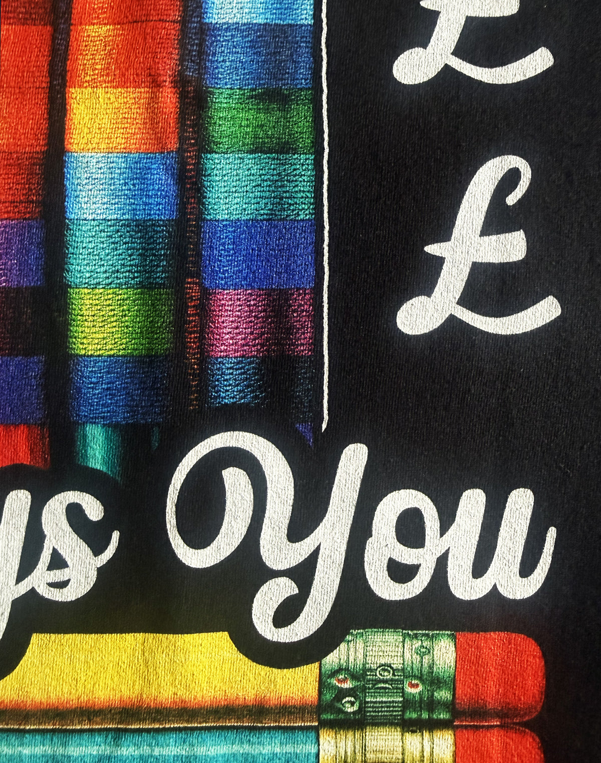 Black Unisex Premium Heavyweight Back-Design Tee "Creativity Pays You" by Designer and Artist Lucas Gillon