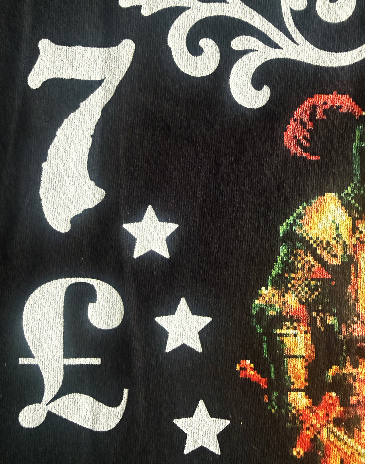 Black Unisex Premium Heavyweight Back-Design Tee "Level Up - Valour Knight" by Designer and Artist Lucas Gillon