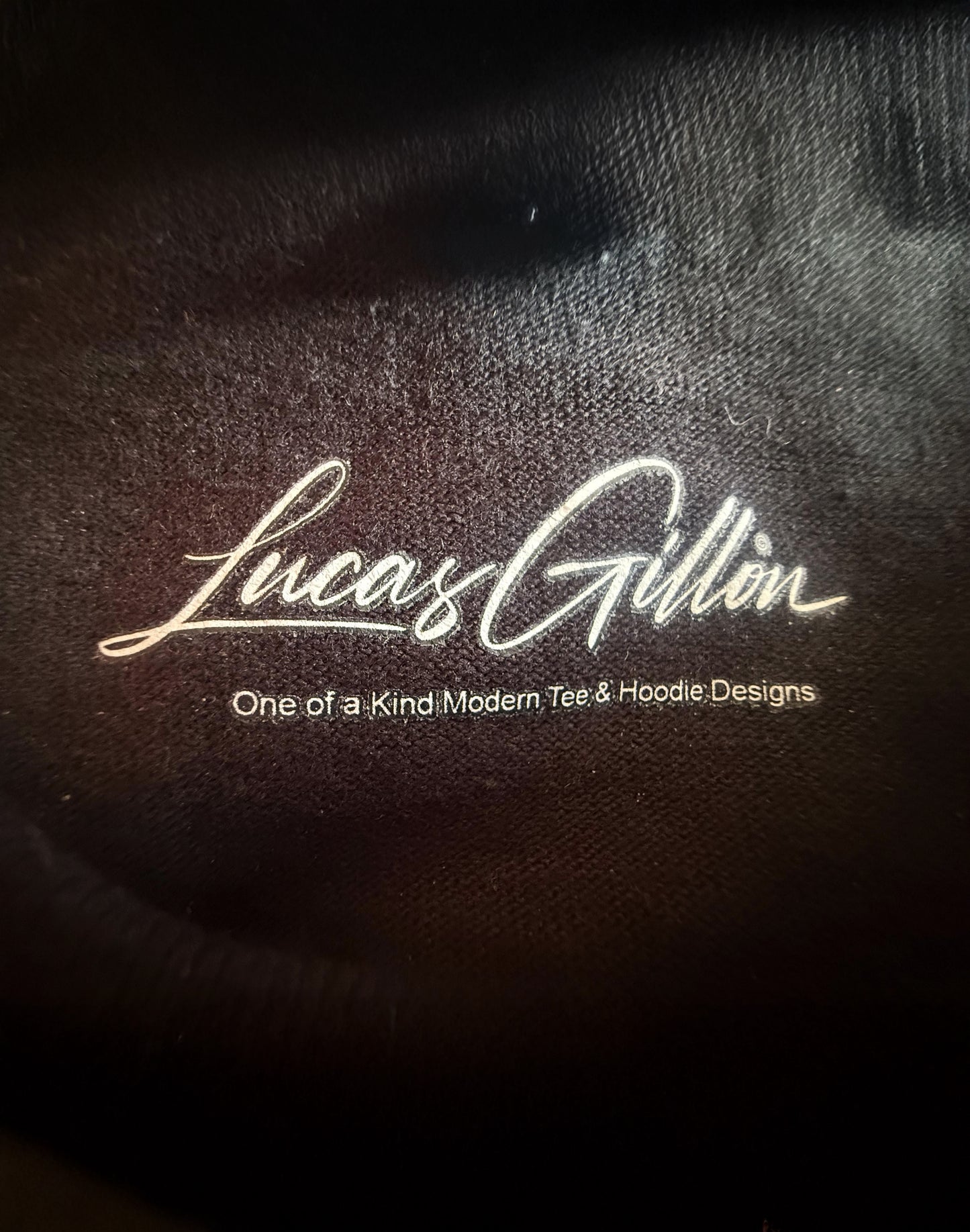 Black Unisex Premium Heavyweight Back-Design Tee "Going Down Can Be Fun Too" by Designer and Artist Lucas Gillon